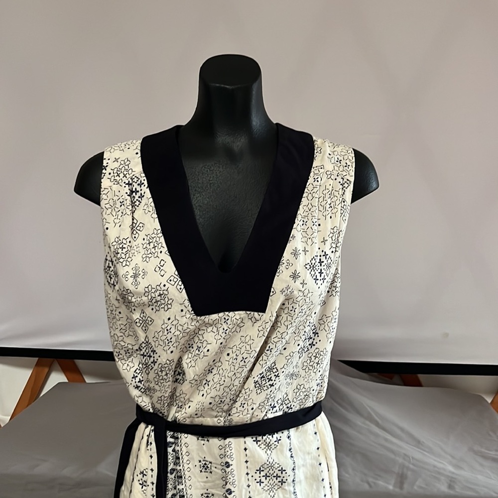 NWOT Anthropologie HD in Paris Eventide Belted Dress Romantic feminine dress! - Picture 2 of 12